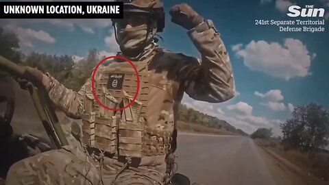 ISIS fighter filmed alongside Ukrainian soldiers