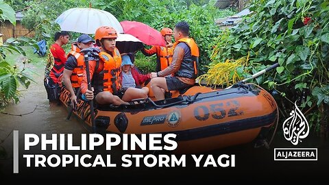 Up to 11 reported dead as Tropical Storm Yagi lashes Philippines