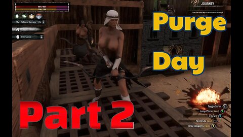 Conan Exiles Purge Day part 2 Bouncing Busty Boobs breast expansion