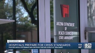 Arizona hospitals preparing for crisis standards: What that could mean