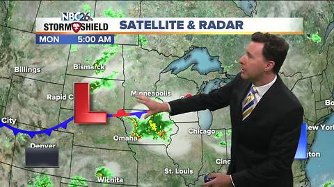 Michael Fish's NBC26 weather forecast