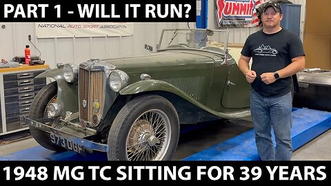 1948 MG TC - Will It Run?