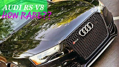 How RARE is AUDI RS5 V8