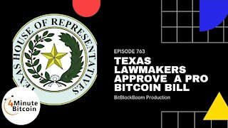 Texas Lawmakers Approve A Pro Bitcoin Bill