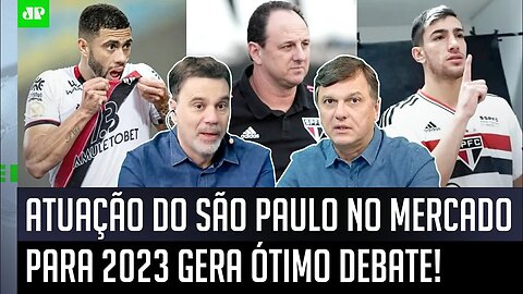 "Isso mostra uma NOVA REALIDADE do São Paulo, que é..." Atuação do SPFC no MERCADO gera DEBATE!