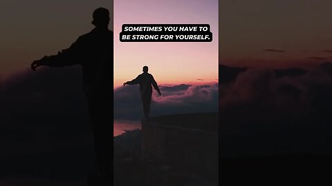 Be Your Own Strength: An Uplifting Quote