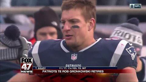 Patriots TE Rob Gronkowski announces retirement