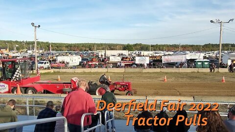 2022 Deerfield Fair Tractor Pulls - Slow Speed Catagory