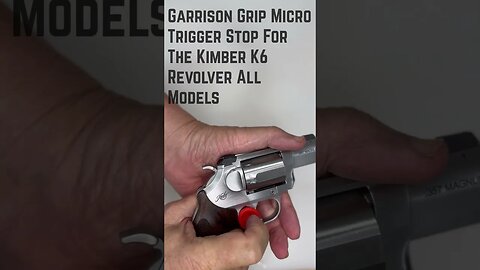 Garrison Grip Micro Trigger Stop For The Kimber K6 Revolver All Models and All Calibers.