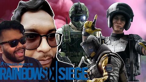 "Sibling Showdown in Rainbow Six Siege: Gaming with a Diamond Player!