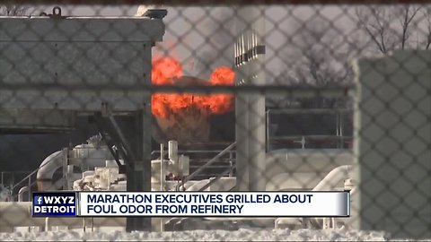 Marathon Petroleum faces questions from Detroit City Council over foul odor