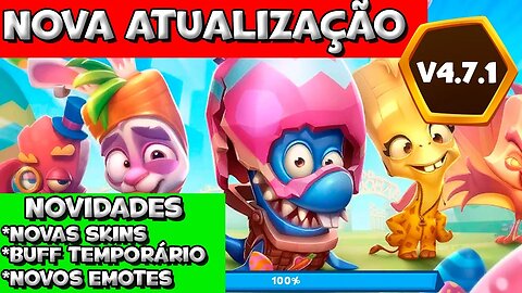 Nova Atualização 4.7.1 | ATUALIZAÇÃO DE PÁSCOA BUFF EM PERSONAGENS NOVAS SKINS E MAIS ZOOBA