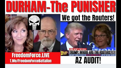 DURHAM THE PUNISHER - INDICTMENT UNSEALED, AZ AUDITS 9-19-21