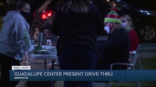 Guadalupe Center present drive thru