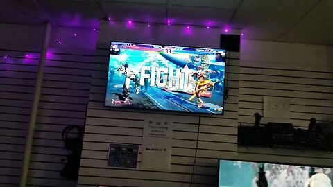 Street fighter 6 at Brooklyn video games arcade! [Juri just got clap]!