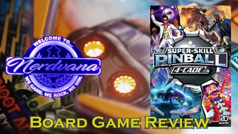 Super Skill Pinball 4-Cade Board Game Review