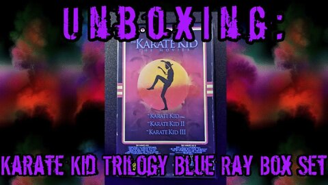 Unboxing: The Karate Kid Trilogy Bluray Box Set