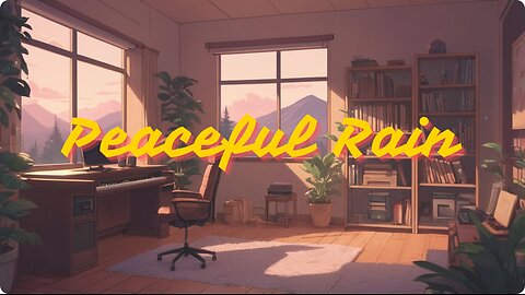 Peaceful Rain | Relaxing Lofi Beats for Focus & Study | Lofi Scaper