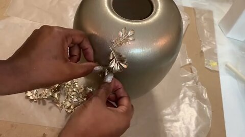 Unique Decorating Ideas || 💕 Champagne Gold Home Decor || Decorative Vases