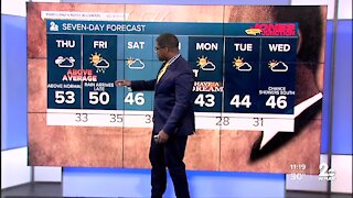 WMAR-2 News Weather at 11