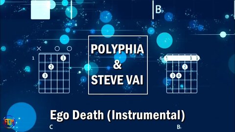 POLYPHIA & STEVE VAI Ego Death FCN GUITAR CHORDS & LYRICS Instrumental