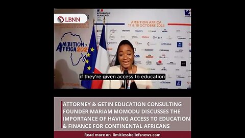 Ambition Africa Conference: Mariam Momodu Inspires African Youth & Women in Business 🌍👩🏽‍💼