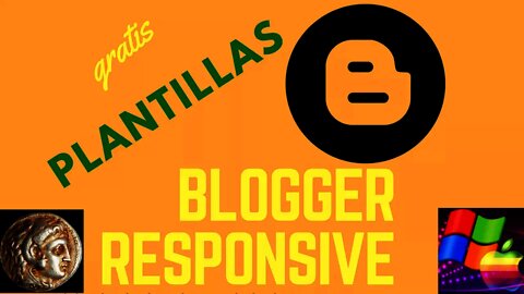 Plantillas de blogger responsive gratis