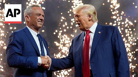 RFK Jr. joins Trump at his rally after suspending his presidential bid