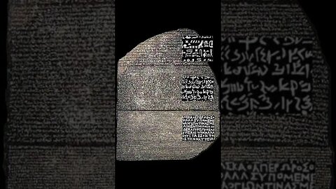 The Rosetta Stone! Explained #shorts ￼