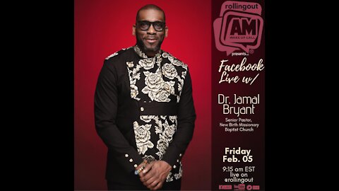 Dr. Jamal Bryant discusses the New Birth relaunch of free COVID-19 Testing