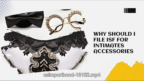 Unlocking Customs: The Importance of Filing an ISF for Intimates and Accessories