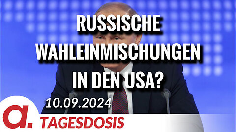 Wie man in Russland die neuen US-Vorwürfe über Wahleinmischungen sieht | Von Thomas Röper