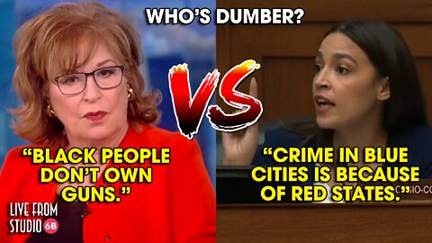 The Minds of Liberals Are Truly Astonishing (AOC Vs. Joy Behar!)