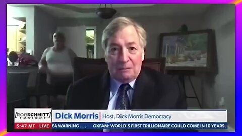 WTF! 😳WHO THE HELL CAME OUT OF DICK MORRIS’S CLOSET? 😂😂🤣