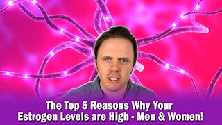 The Top 5 Reasons Why Your Estrogen Levels are High - Men & Women!