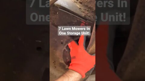 7 LAWN MOWERS AND COUNTING IN ONE STORAGE UNIT! SCRAP METAL HEAVEN! SOONER STATE JUNK REMOVAL | OKC