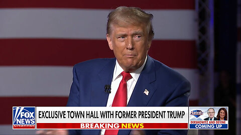 Trump Takes Questions At Fox News Town Hall