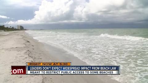 New beach law starts Sunday; What it means for your next trip to the beach