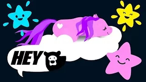 Hey Bear Sensory - Sleepy Unicorns - Relaxing