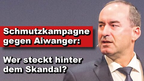 Schmutzkampagne gegen Aiwanger: Wer steckt hinter dem Skandal? (Wochenstart)