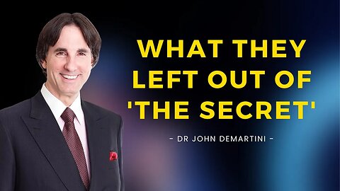 🔴 The Law of Attraction | Dr John Demartini