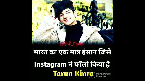 The only person in India who Instagram ne follow karke rakha hai#short