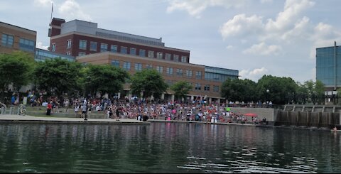 IU Health Vaccine Mandate Protest