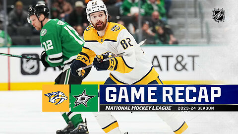 Recap: NSH @ DAL 1.12.24