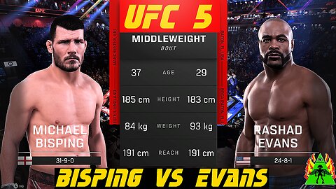 UFC 5 - BISPING VS EVANS