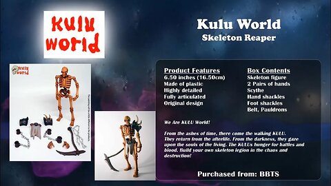 Kulu World Skeleton Reaper