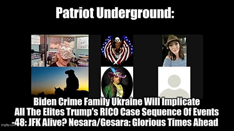 Ukraine Will Implicate All The Elites, Sequence Of Events