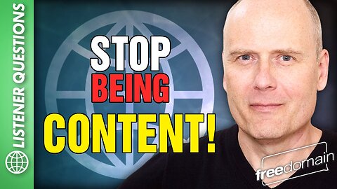 STOP BEING CONTENT!