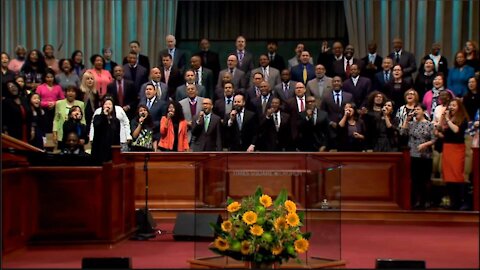 "High and Lifted Up" sung by the Times Square Church Choir