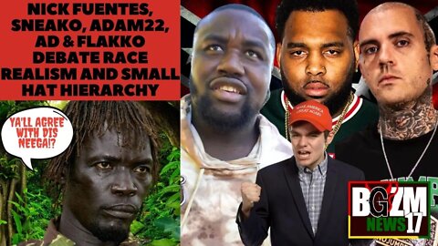 Nick Fuentes, Sneako, @adam22 @iitsAD & @Poetik Flakko Debate Race Realism On @No Jumper